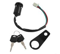 Interrupteur d'Allumage pour moto pour 50cc à 250cc Kit Complet Câbles Inclus pour Dirt Bike pour Go pour kart