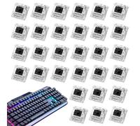 Interrupteur d'arbre de l'axe du clavier | Commutateurs d'axe remplaçables de bricolage | Axe du clavier mécanique, axe d'interrupteur de clé mécanique, commutateurs d'arbre transversal de 30 pc pour