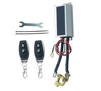 Interrupteur d'arrêt de batterie à distance - Kit d'outils de voiture à déconnexion automatique, isolateur de contrôle sans fil pour berline SUV RV ATV Van Marine automobile, système de protection de