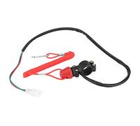 Interrupteur D'Arrêt de Sécurité, Coupe Circuit Bracelet Securite Coupe Circuit Quad, Coupe Circuit Moto, Interrupteur D'arrêt D'urgence Moteur pour Guidon de Moto 7/8 22 mm Universel