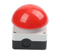 Interrupteur d'arrêt de tête à champignon avec bouton de contrôle de sécurité à réinitialisation automatique IP65 étanche 440 V 10 A pour machines industrielles Pédale à pédale Fonctionnement manuel