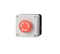 Interrupteur d'arrêt d'urgence for ascenseur, boîtier de commande avec couvercle de protection, boîtier étanche de 22 mm monté(With semicircle)