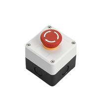 Interrupteur d'arrêt d'urgence for ascenseur, boîtier de commande avec couvercle de protection, boîtier étanche de 22 mm monté(18)