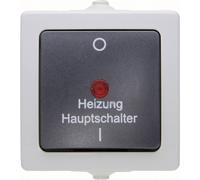 Interrupteur darrêt durgence pour chauffage Kopp 565356002 Nautic gris