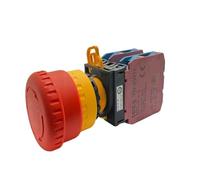 Interrupteur d'arrêt d'urgence YW1B-V4E22R 2NO2NC for démarrage et arrêt rapides des machines et équipements électriques