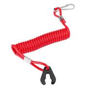 Interrupteur d'Arrêt et de Sécurité, Moteur Hors-Bord Ignition Stop Cordon Lanyard Kill Switch Control Rope Clip Compatible avec Toutes Les Séries, Bateau/Yacht Série