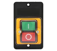 Interrupteur d'arrêt Interrupteur à bouton poussoi Interrupteur à bouton-poussoir autobloquant ON/OFF momentané 380 V 10 A Contacts NO/NF