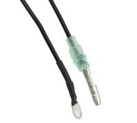 Interrupteur d'arrêt moteur bateau 87-91941A8 pour boîtier de télécommande hors-bord Mercury - ABS noir bouton poussoir Kill Switch, sans clé/stop, compatible