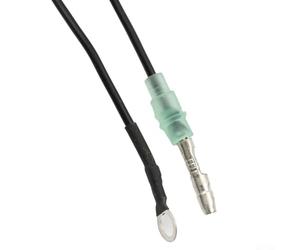 Interrupteur d'arrêt moteur bateau 87-91941A8 pour boîtier de télécommande hors-bord Mercury - ABS noir bouton poussoir Kill Switch, sans clé/stop, compatible