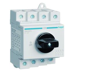 Interrupteur DC 4P 1000V 32A - COMMANDE SIGNAL HAGER SB432PV