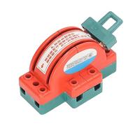 Interrupteur de à double tir, interrupteur à lame 2P 220 V 380 V, anneaux de fixation de bonne conductivité pour lieux de divertissement (100 A)