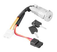 Interrupteur de Barillet de Verrouillage D'allumage en Métal avec Clés de Remplacement pour TRAFIC VIVARO PRIMASTAR, Argent,Pompes à eau