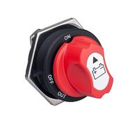 Interrupteur de Batterie 12V 24V 32V Déconnexion D'isolateur Principal de Coupure de Courant D'arrêt Max 32V 300A Cont 450A INT Etanche pour Voiture Bateau Marine Camion Yacht RV ATV Véhicules