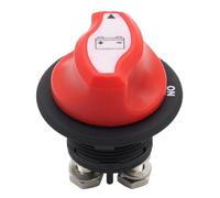 Interrupteur de Batterie 150a 32v Rotatif en Nylon Pbt Fibre de Verre, Coupe Batterie pour Bateau Camping Car Véhicule Tout Terrain, Isolation et Déconnexion Marine