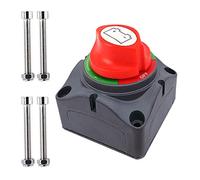 Interrupteur de batterie Ampper 1-2-Both-Off, Interrupteur principal de coupure de batterie 12-48 V (1-2-Both-Off)