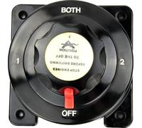 Interrupteur de batterie de bateau RV, double sélecteur de batterie, haute évaluation du courant, design compact
