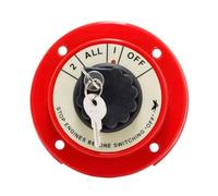 Interrupteur de batterie double sélecteur 4 voies DC 32 V 2 tout 1 OFF avec verrouillage