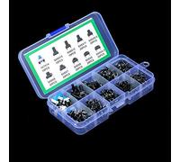 Interrupteur de bouton-poussoir tactile kit d'assortiment de tact micro-momentctoriel de haute qualité 180pcs 10 valeurs 6x6 mm 4 broches Round Butch Button Round Button Button