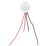 Interrupteur de Capteur de Mouvement d'occupation Au Plafond, Détecteur à Induction Infrarouge DC12V/24V pour Plafonniers 18W Downlights Lampes à économie d'énergie