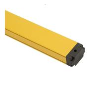 Interrupteur de capteur de rideau lumineux pour automatisation industrielle, 4 à 12 faisceaux, 10-30 VDC, IP65, sortie NPN, alliage d'aluminium, câble de 2,15 m (4 faisceaux)