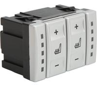 Interrupteur de chauffage de siège de voiture,6M2T19K314AC,BS7T19K314AB,Interrupteur à bouton de chauffage de siège de voiture,3S7T19K314AB,Interrupteur de chauffage de siège de voiture