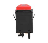 Interrupteur de Clignotant D'avertissement de Danger, Bouton D'éclairage D'urgence D'avertissement de Danger ABS 8L0 941 509M Modification de Remplacement pour 09/1996-07/2001