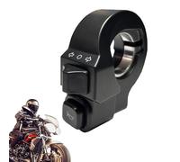 Interrupteur de clignotant de vélo - 1 commande de signal lumineux de guidon, sélecteur de klaxon de moto, bouton clignotant de moto scooter |, universel pour les conducteurs qui se déplacent