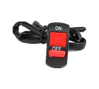 Interrupteur De Clignotant Interrupteur De Guidon De Moto Bouton Marche/arrêt Universel Bouton De Commutation D'éclairage De Moto Pour Moto ATV Vélo Noir