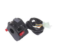 Interrupteur De Clignotant Interrupteur De Guidon Moto Commande Gauche Phare Antibrouillard Bouton Klaxon Universel Pour Vélo Électrique Câblage Facile Pour Utilisation En Extérieur 22MM