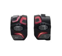 Interrupteur De Clignotant Interrupteur Universel Pour Guidon De Moto 22mm 7/8 Pouces Voyant D'avertissement Clignotant Klaxon Bouton De Démarrage Et D'arrêt