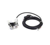 Interrupteur De Commande Conduite Pneumatique Au Guidon, 2 Boutons, Adapté Pour Harley Sportster XL 883 1200 Dyna Street Glide V-rod Muscle(Chrome)