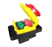 Interrupteur de commande d'alimentation CK5 CK-5 250 V T85 10 (8) A interrupteur à bouton-poussoir électromagnétique à 4 broches arrêt démarrage marche arrêt interrupteurs à bouton-poussoir d'arrêt d'