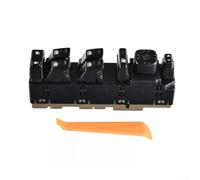 Interrupteur de commande d'alimentation côté conducteur compatible avec Hummer pour H2 2003-2007, assemblage de bouton de porte avant gauche, pièce de rechange OEM 15883429, ABS noir