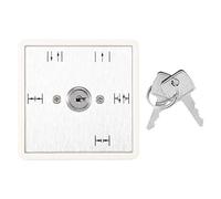 Interrupteur de commande de clé de porte automatique, contrôle d'accès de porte automatique résistant aux intempéries facile à installer, portes coulissantes de bureau pour p