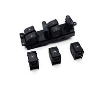 Interrupteur de commande de fenêtre Interrupteur Bouton Commande Vitre Électrique Pour VW Pour Bora Pour Golf MK4 Pour Passat Pour 1J4 959 857D 3B0 855B 4 Pièces/ensemble Levé Vitre