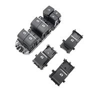 Interrupteur de commande de fenêtre Interrupteur Porte Fenêtre Électrique LED Éclairé + Ensemble Faisceau Câbles Pour Toyota Pour RAV4 2019 2020 Principal De Rétroéclairage Levé Vitre