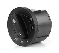 Interrupteur de Commande de Feux Antibrouillard Auto, Plastique ABS Noir, Compatible MK5 MK6, Dimensions 7,5x6,3 cm - Remplacement Direct, Installation Facile, Haute Durabilité