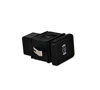 Interrupteur de Commande de Frein de stationnement, Bouton de Frein à Main de Remplacement pour VW Passat B6 R36 C6 CC 3C0927225C, Noir, pour 2006-2009
