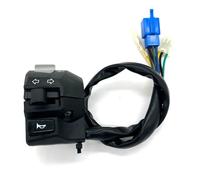 Interrupteur De Commande De Guidon De Moto 7/8" 22 Mm Compatible Avec YBR125 2002-2013 Klaxon Clignotant Phare Faisceau Haut/bas, Démarrage De Lumière commodo commutateur moto(L)