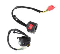 Interrupteur De Commande De Guidon De Moto, 7/8 ", 22mm, Pour Klaxon Universel, Clignotant, Phare, Bouton Poussoir De Démarrage Électrique Interrupteur Moto Guidon
