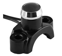 Interrupteur de Commande de Guidon, Keenso Commutateur de Guidon de Moto 7/8" 22mm Démarrage Stop Universel(C)