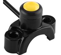 Interrupteur de Commande de Guidon, Keenso Commutateur de Guidon de Moto 7/8" 22mm Démarrage Stop Universel(A)