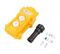 Interrupteur de Commande de Levage de Grue Imperméable Contrôleur de Levage Bouton-poussoir Telecommande pour Palan Treuil Electrique