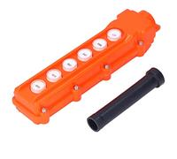 Interrupteur de commande de levage de palan, boîtier d'interrupteur à bouton-poussoir 220V / 500V 5A pour grues électriques