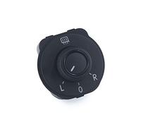 Interrupteur de commande de lève-vitre électriquet Interrupteur de réglage de rétroviseur extérieur for conduite à gauche et à droite 6C2959565 / Convient for VW Polo 2010-2018 6C2 959 565 6C1959565 6