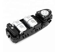 Interrupteur De Commande De Lève-vitre Power Master 2229056800 Pour Mercedes Pour Benz C300 C400 C63 GLC300 C350E W205 W253 W222 Interrupteur Commande Leve Vitre(BLACK2)