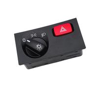 Interrupteur de commande de phares et de feux de détresse Kacepar compatible avec Scania série P série G les camions 1540672 1540673 1900317 sans réglage du niveau des phares
