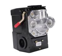 Interrupteur de Commande de Pression du Compresseur d'air 95 à 125 Psi 4 Port Interrupteur de Port pour Une Seule ou Deux étapes