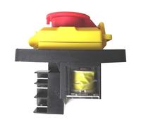 Interrupteur de commande de puissance KJD12-14 250V, 6 broches, étanche, démarrage et arrêt, bouton-poussoir industriel for scie, perceuse, meuleuse