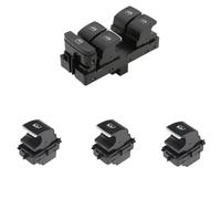 Interrupteur De Commande De Vitre De Voiture Pour Skoda Pour Superb Pour Octavia 2013-2018 Régulateur De Commutateurs De Vitres Électriques Bouton-poussoir(NOIR 1)